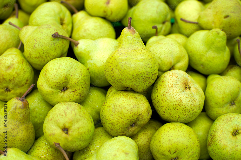 Pears on the market