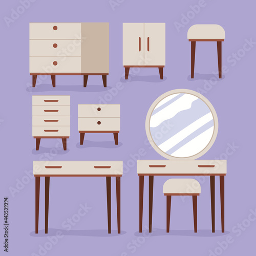 furniture items set
