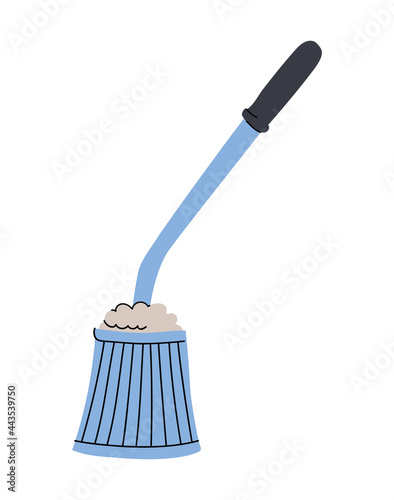 toilet brush illustration