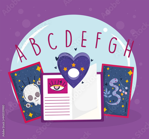 ouija pointer and tarot