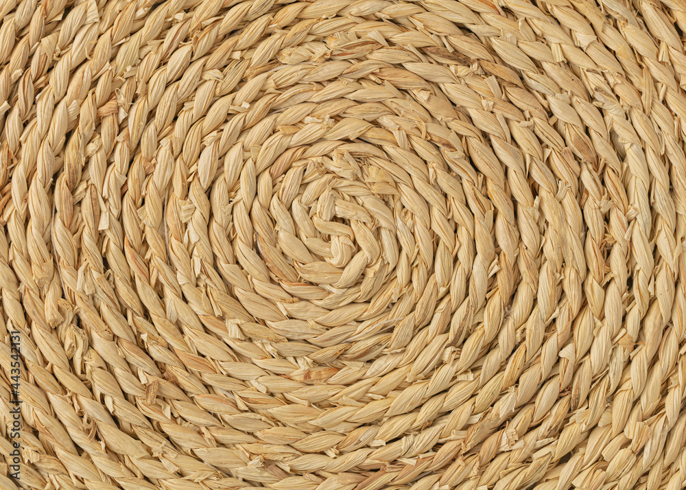 wicker texture background circle patter 