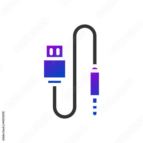 Sound cable icon