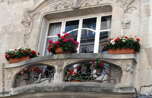 balcon fleuri