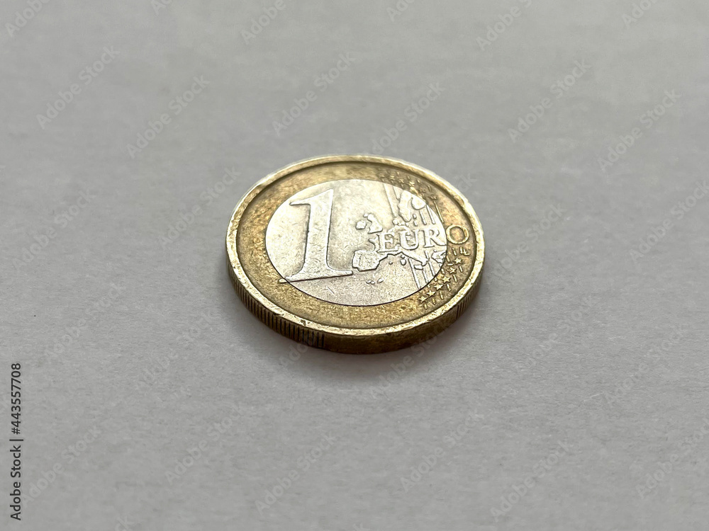 Euro coin money currency isolated Euro coin money currency isolated