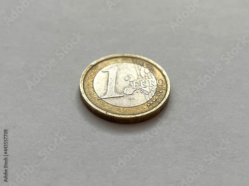 Euro coin money currency isolated