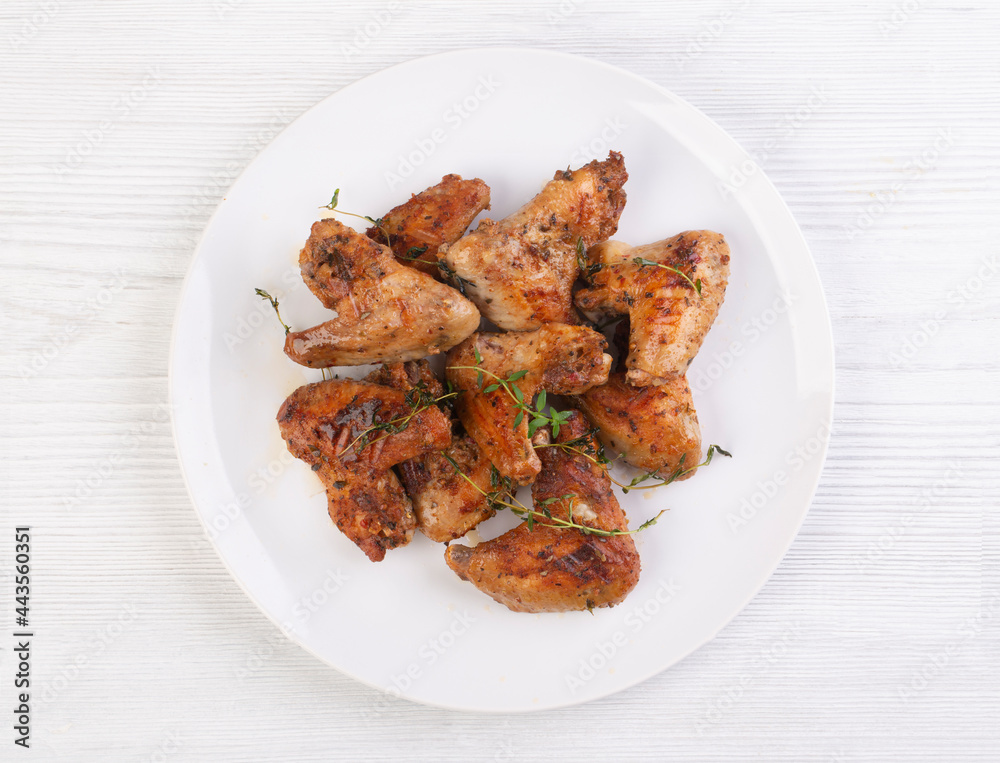 Grilled spicy chili chicken wings Grilled spicy chili chicken wings