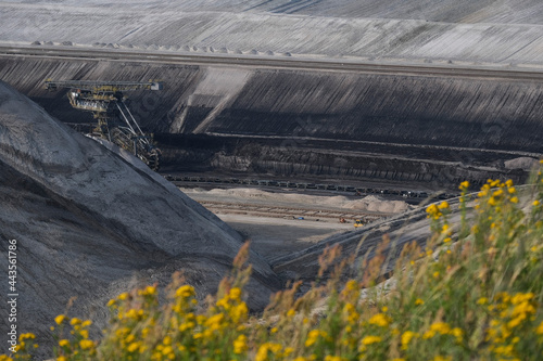 Open pit coal mine, Jaenschwalde, Niederlausitz, Germany
 photo