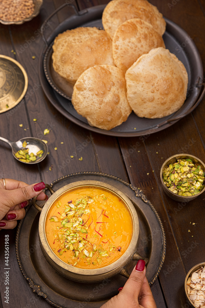 Aamras poori Aamras poori