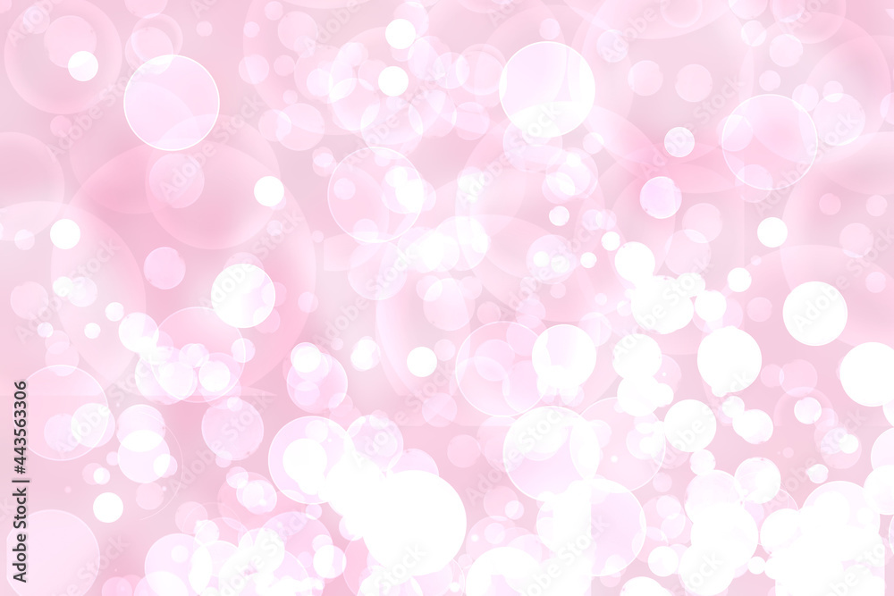 Abstract blurred fresh vivid spring summer light delicate pastel pink white bokeh background texture with bright circular soft color lights. Beautiful backdrop illustration. Abstract blurred fresh vivid spring summer light delicate pastel pink white bokeh background texture with bright circular soft color lights. Beautiful backdrop illustration.