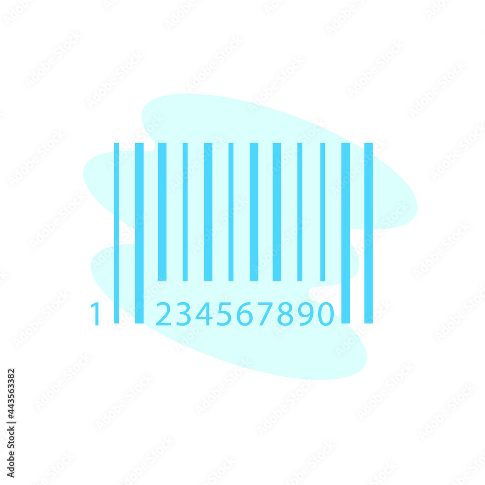 Illustration Vector graphic of barcode icon template Illustration Vector graphic of barcode icon template