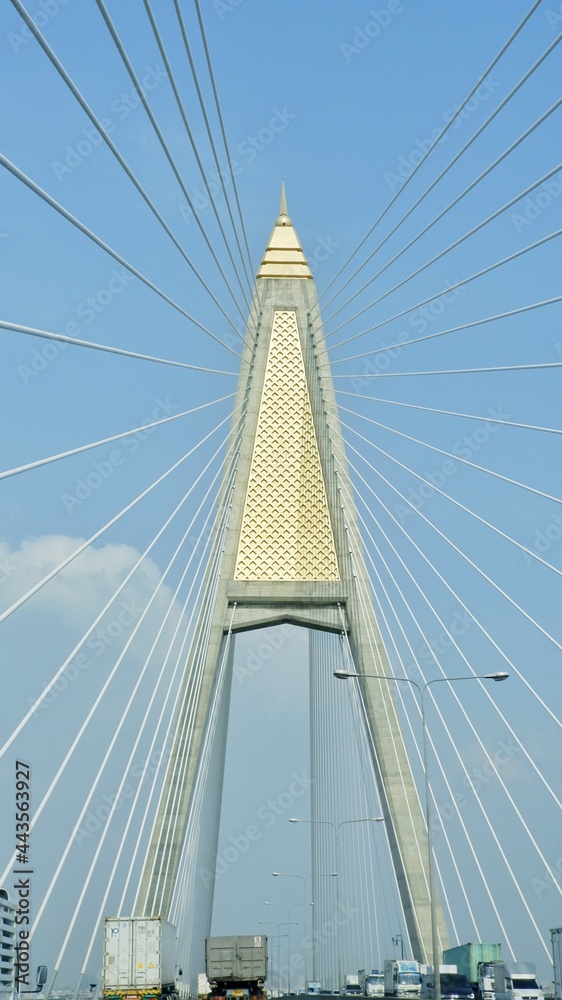 Naklejka premium cable bridge