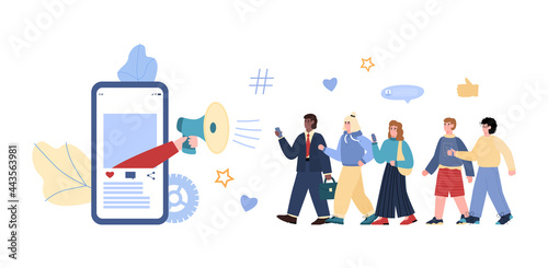 Loudspeaker on mobile phone screen influence on potential buyers or consumer.