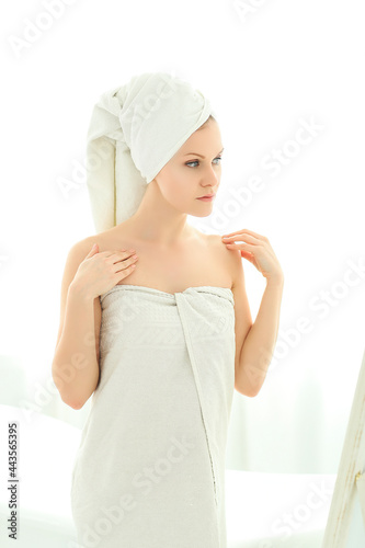 Woman in spa