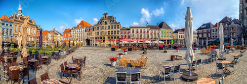 Historic Centre (Grote Markt) at Bergen op Zoom, the Netherlands