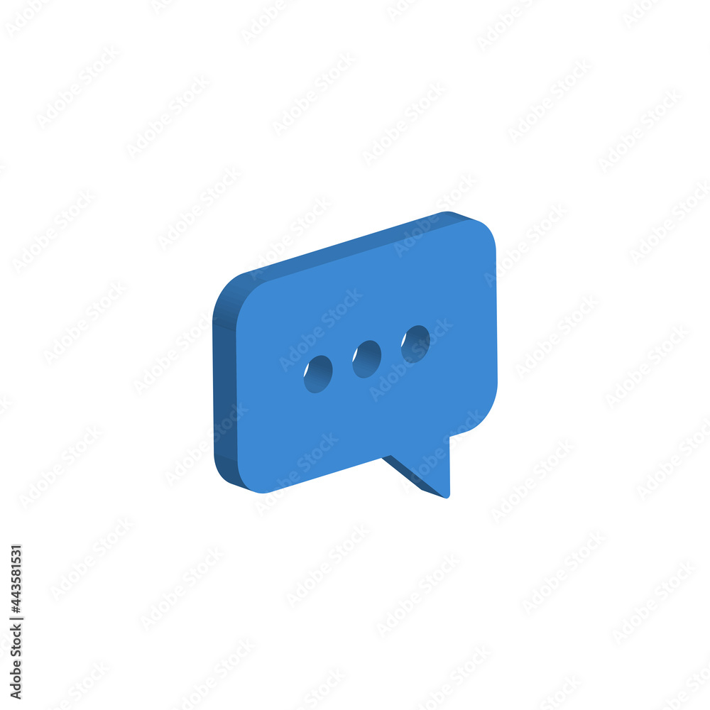 Speech bubble icon isolated on white background. Chat symbol modern, simple, vector, icon for website design, mobile app, ui. Vector Illustration Speech bubble icon isolated on white background. Chat symbol modern, simple, vector, icon for website design, mobile app, ui. Vector Illustration