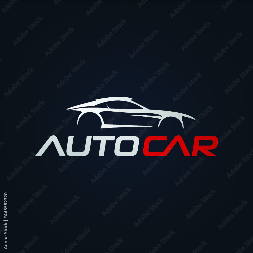 Car Garage Premium Concept Logo Design