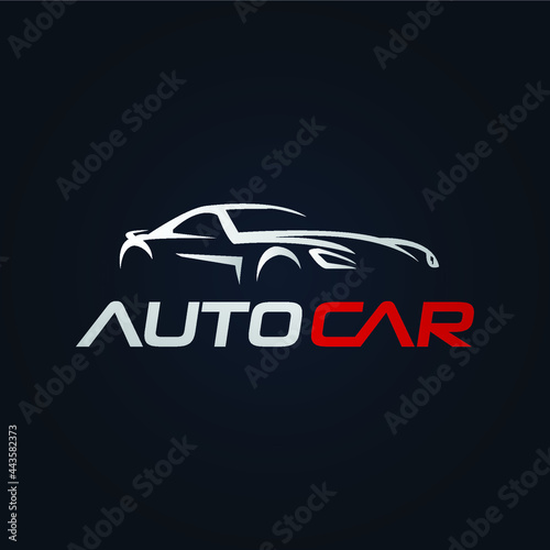 Car Garage Premium Concept Logo Design