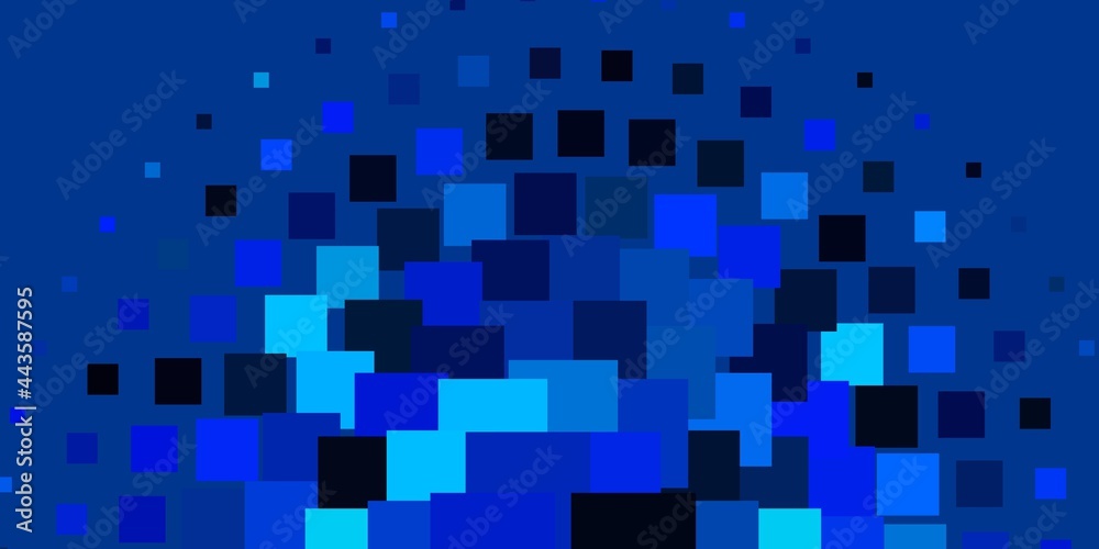Light BLUE vector texture in rectangular style. Light BLUE vector texture in rectangular style.