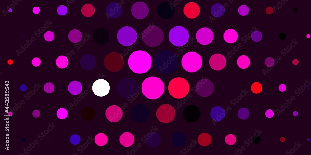 Light Pink, Blue vector layout with circle shapes. Light Pink, Blue vector layout with circle shapes.