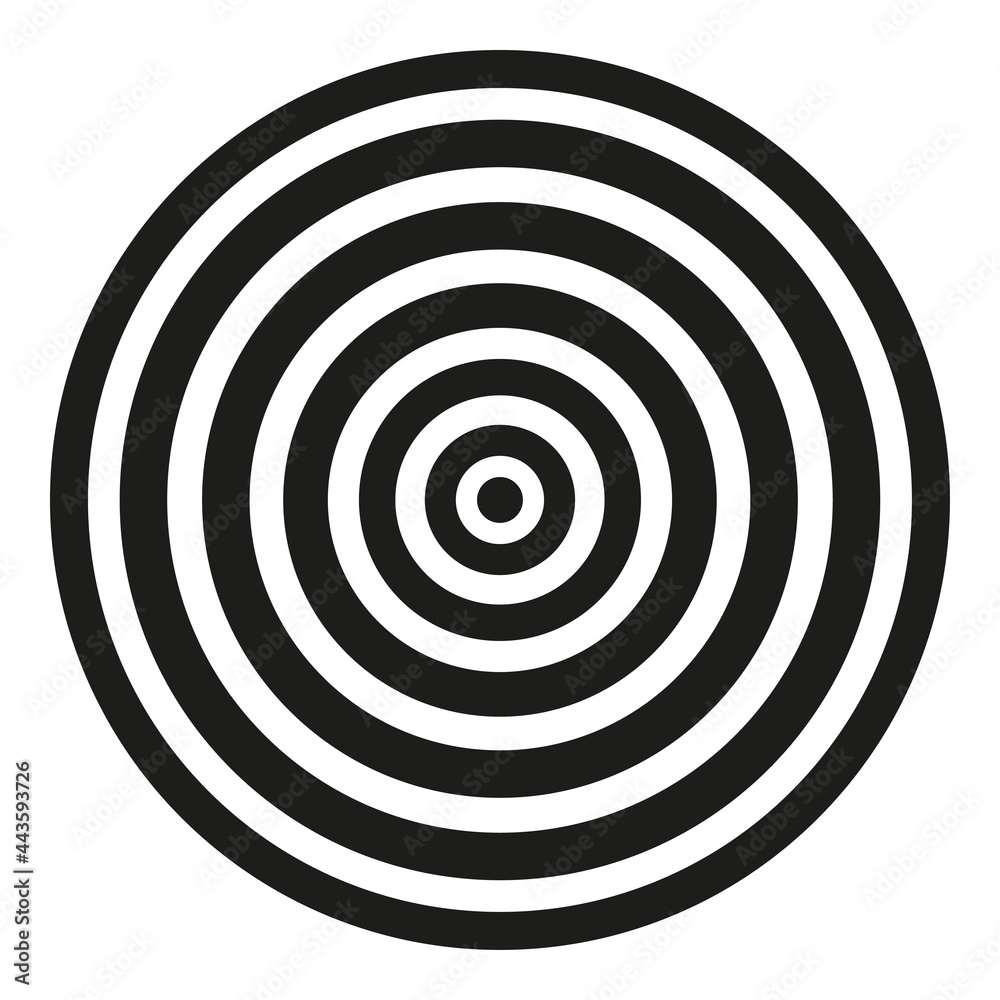 Geometric hypnotic background. Abstract wallpaper of the surface