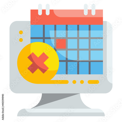 cancel flat icon