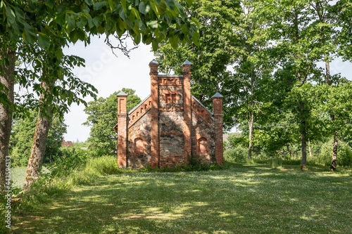 old churc in the forest photo