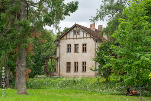 abandoned manor in estonia