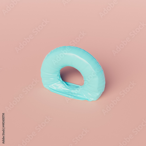 deflated inflatable ring photo