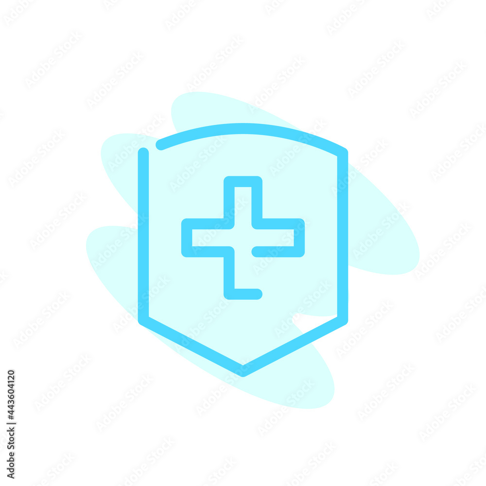 Illustration Vector graphic of insurance icon template Illustration Vector graphic of insurance icon template