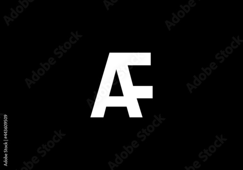 this is creative text latter AF logo