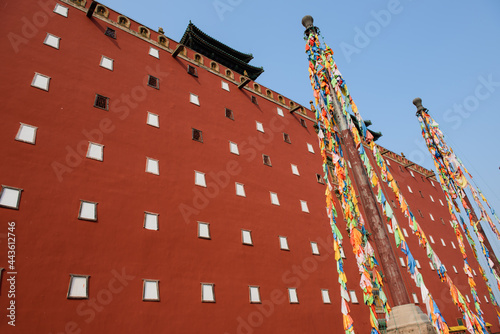 Putuo Zongcheng Temple (Little Potala Palace) is an ancient building in Chengde City, Hebei Province, China. photo