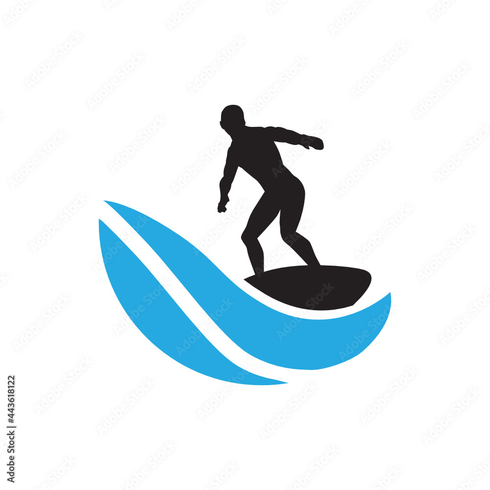 surfing on the wave surfing on the wave