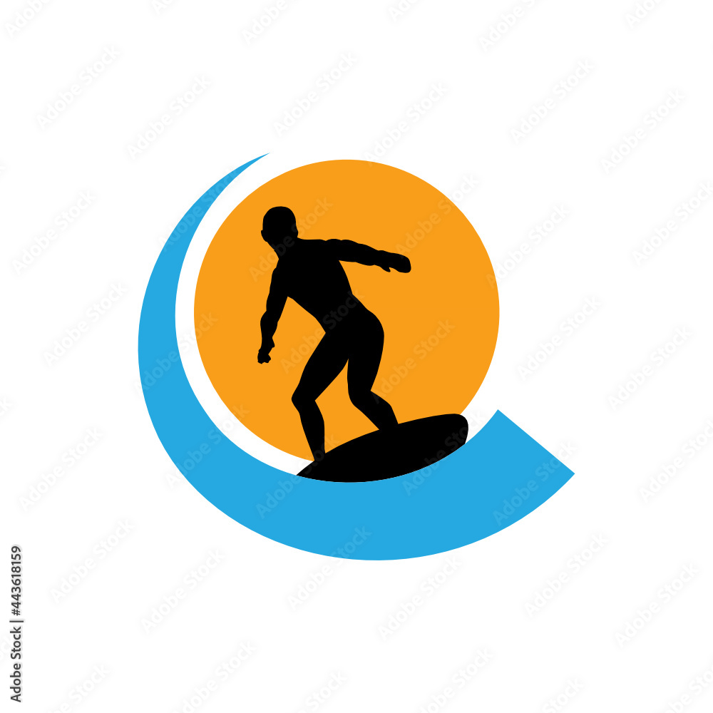 surfing on the wave surfing on the wave