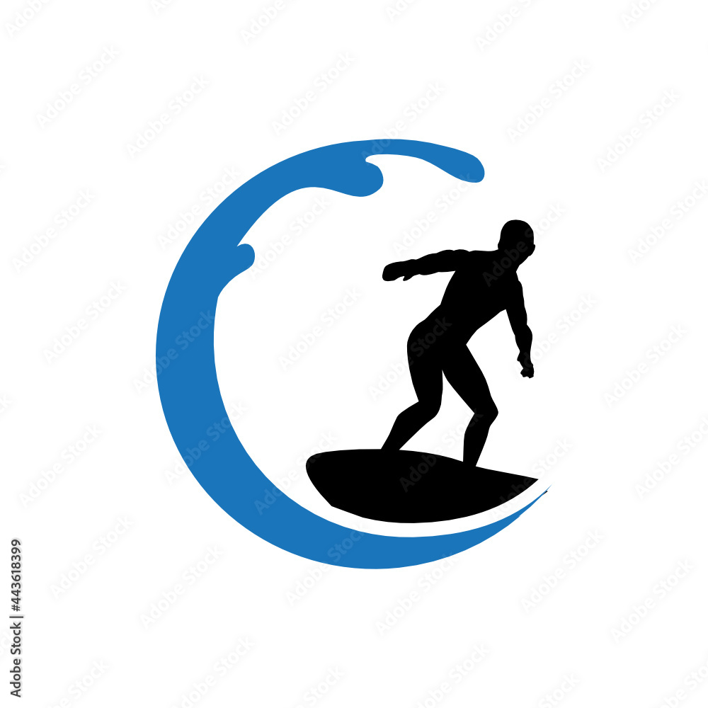 surfing on the wave surfing on the wave