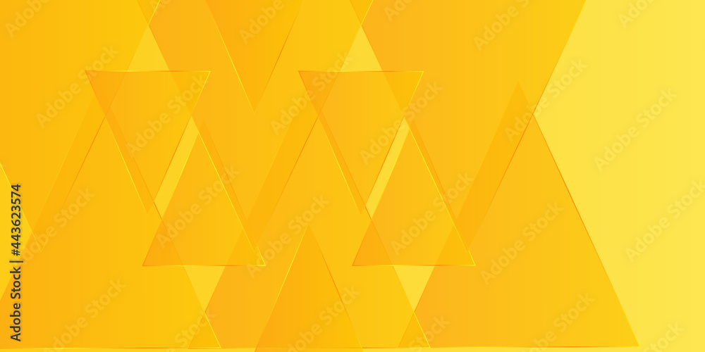 Fototapeta Yellow geometry background