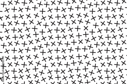 Star pattern with black lines on a white background. Eps10 vector
