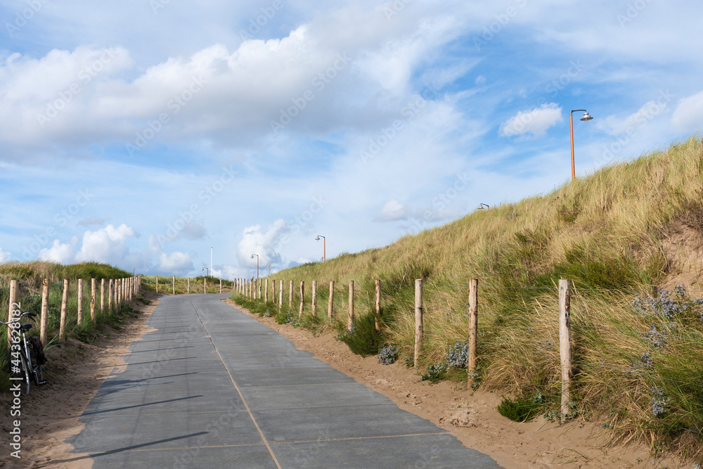 Entrance of beach