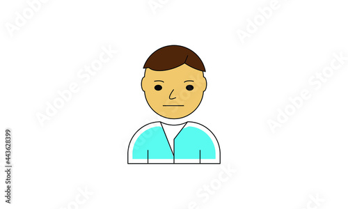 avatar people vector person flat user business icon symbol character illustration 