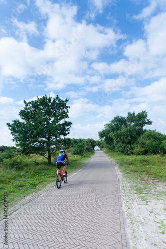 Cyclist at Meijendel