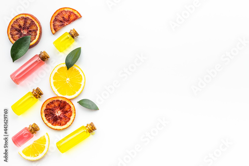 Beauty care serum with vitamin c and citrus