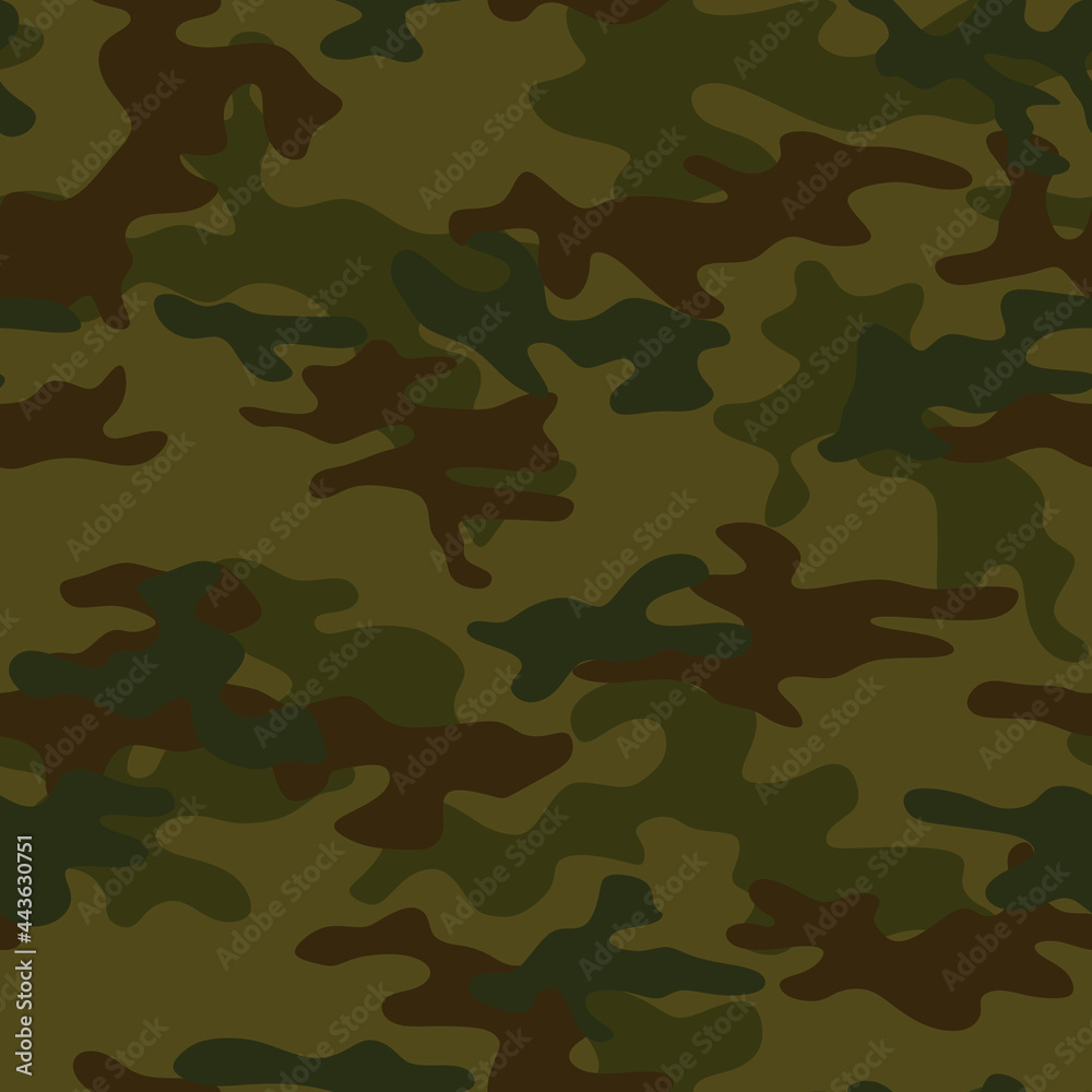Seamless camouflage, hunting. Military pattern. Army uniform. Vector. Seamless camouflage, hunting. Military pattern. Army uniform. Vector.