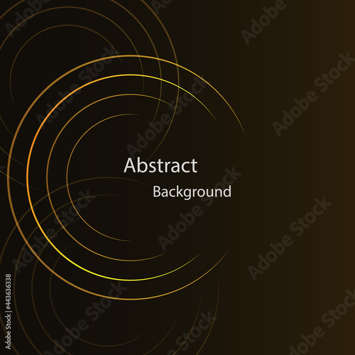 Vector background with half circles design.