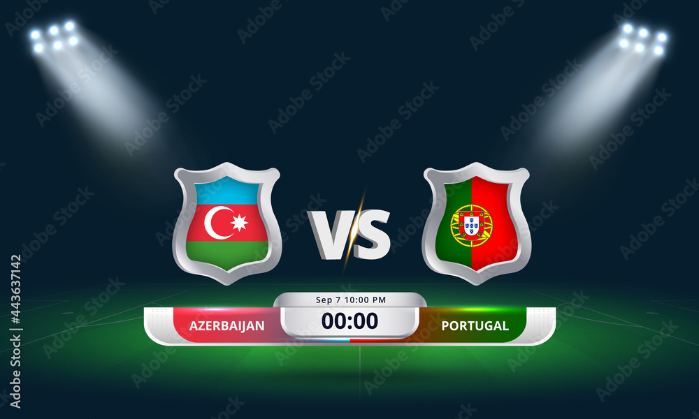 Fifa world cup Qualifier Azerbaijan vs Portugal 2022 Football Match