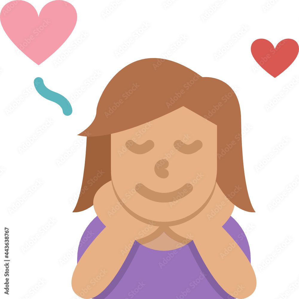 in love flat icon in love flat icon