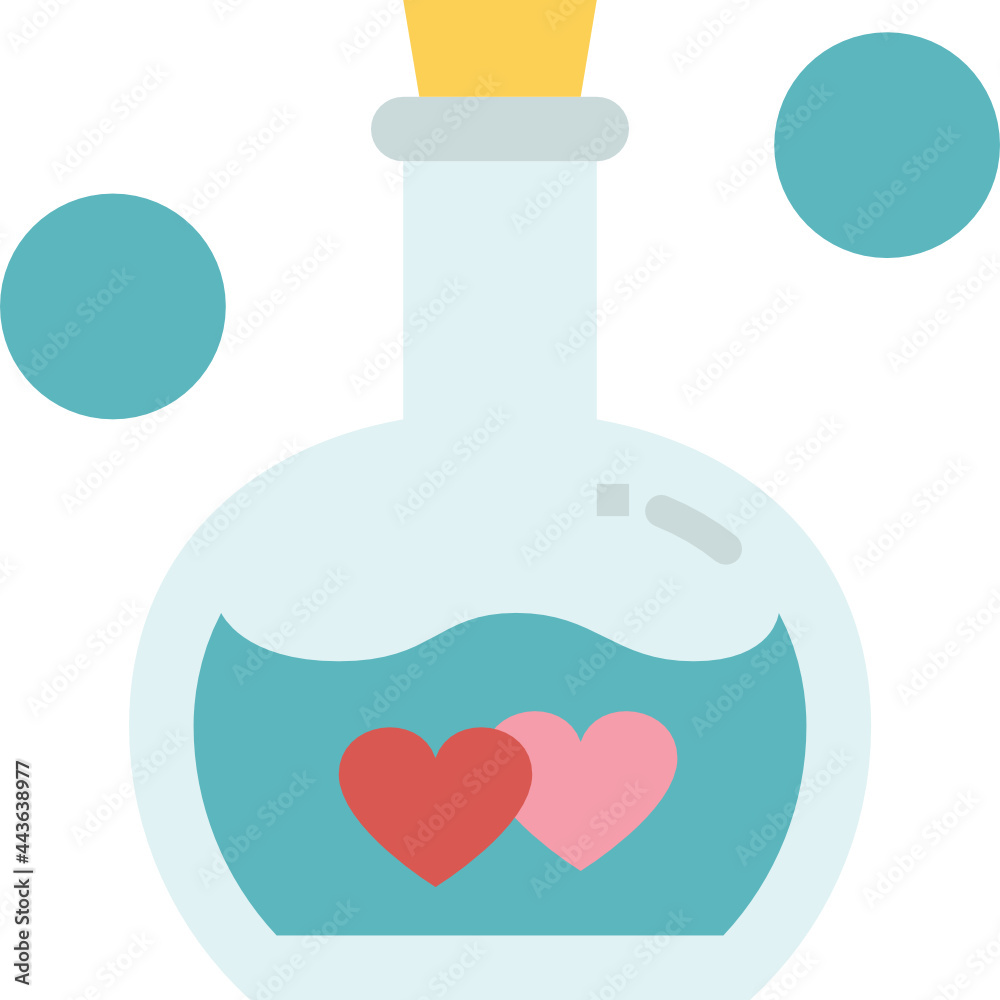 love potion flat icon