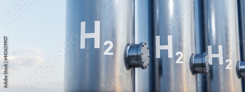 modern hydrogen tank for renewable energy