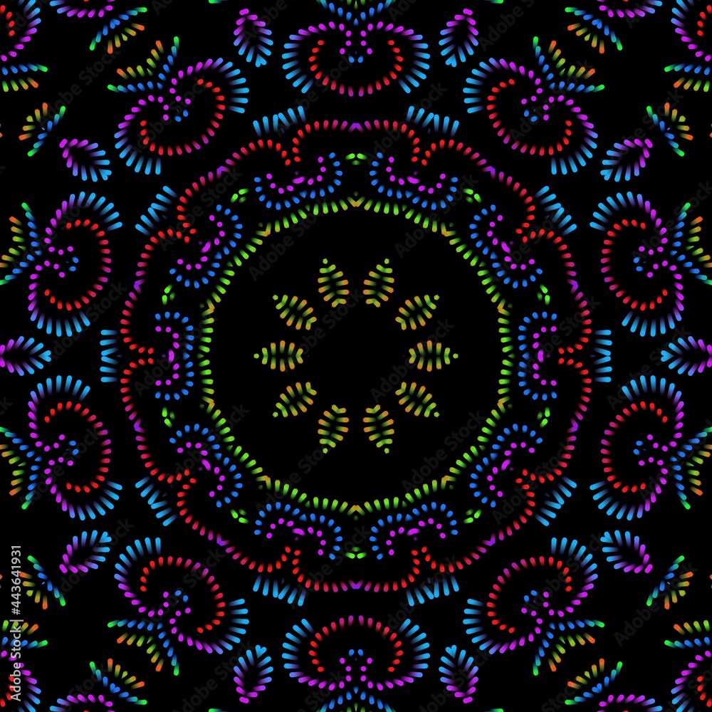 Floral pattern illustration design Floral pattern illustration design