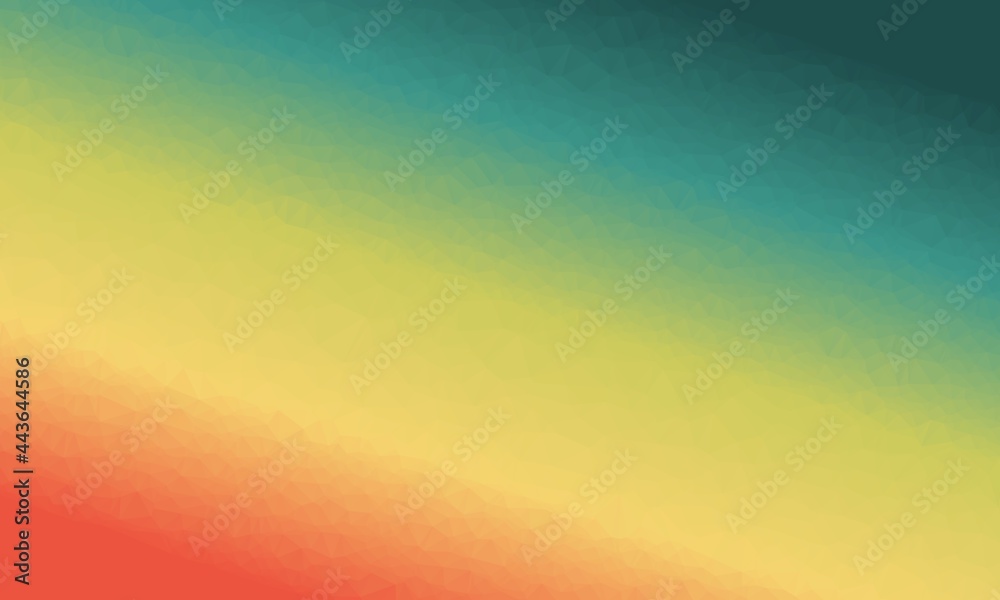 Fototapeta premium vibrant minimal multicolored polygonal background