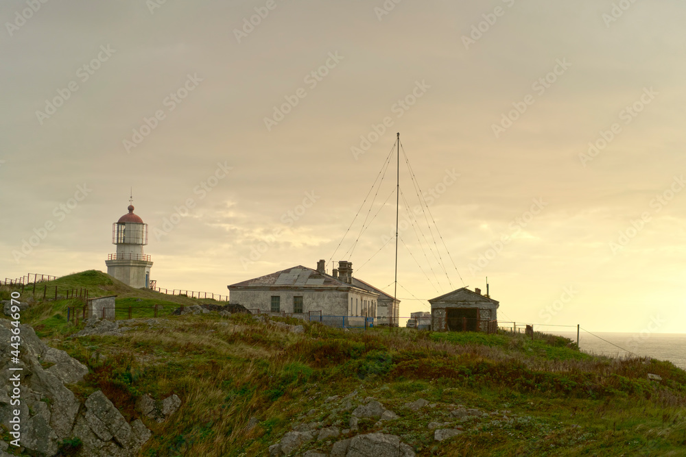 Landscape with a view of the ancient lighthouse.