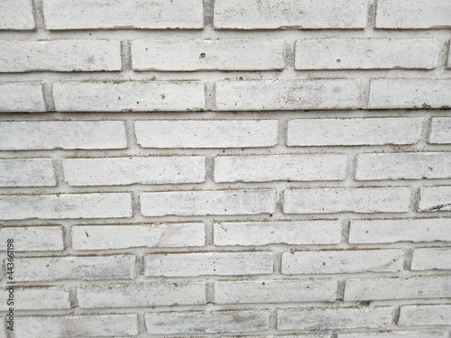 white brick wall